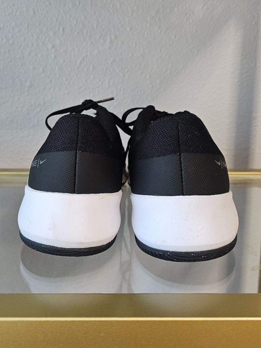 Nike MC Trainer 2 Black White Training Shoes Size 9 - Picture 5 of 5